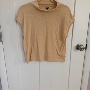 Roxy Tan Short Sleeve Women's Tee